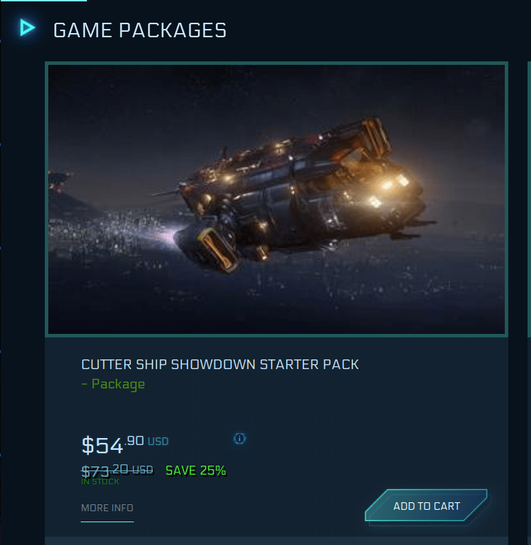 Star citizen Game package