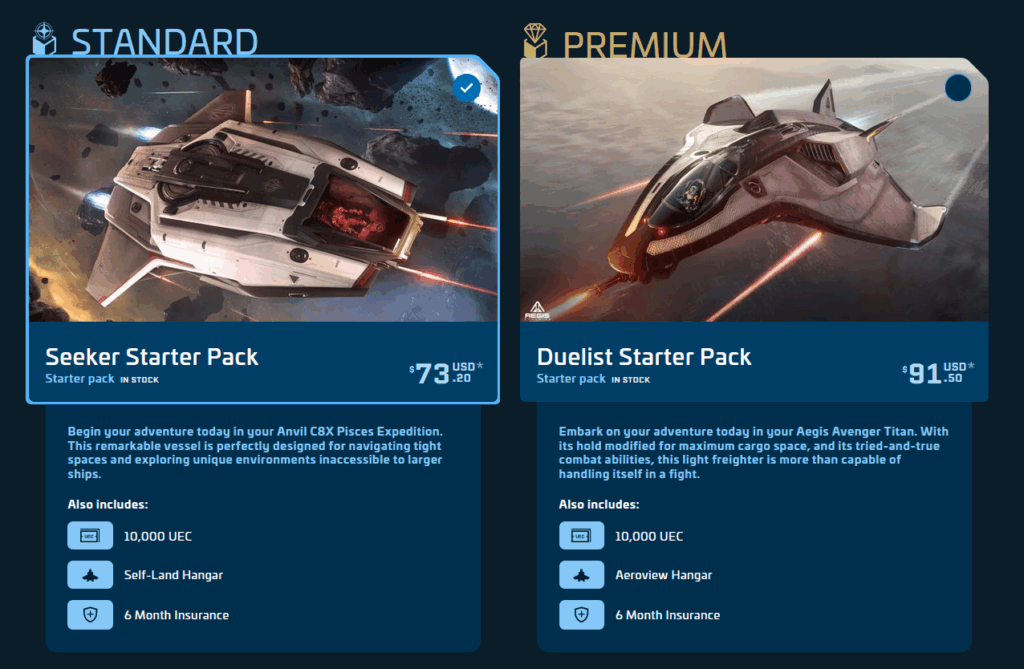 Star Citizen Game package